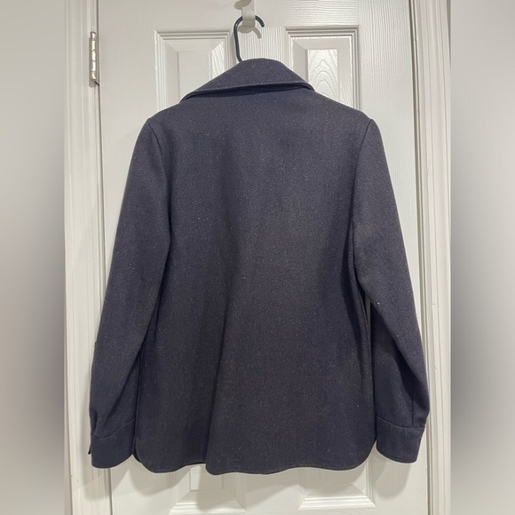 Vintage RPM Wool Linen Blend Chore Coat Field Jacket Size Small - Picture 6 of 7